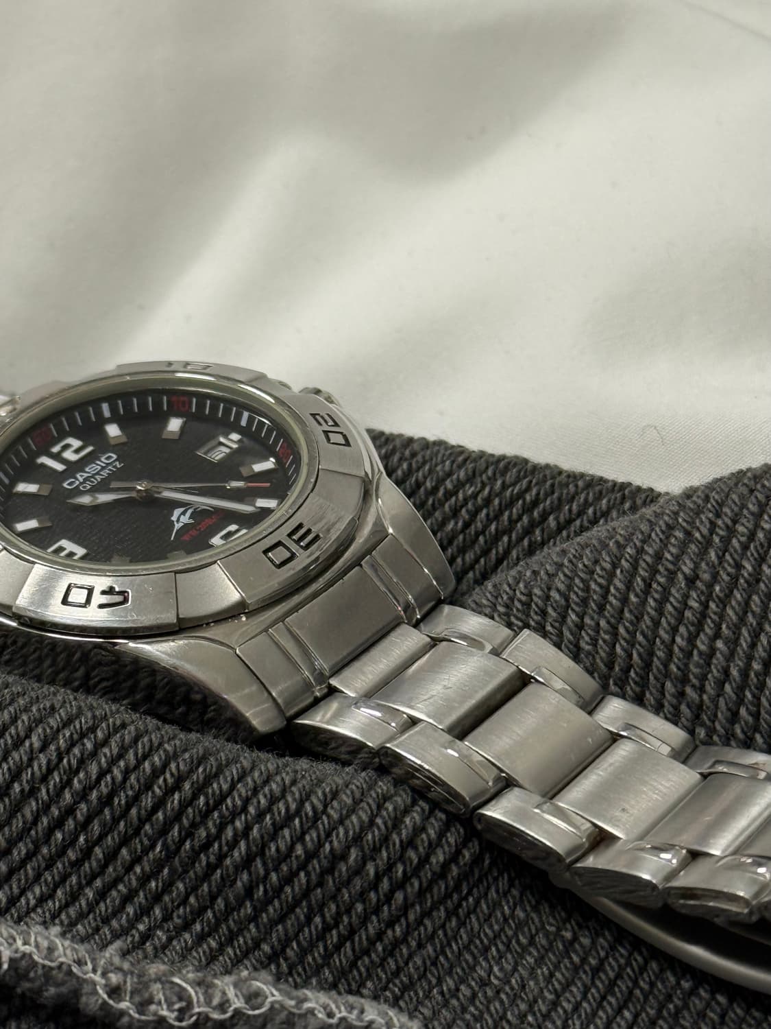 빈티지 카시오 은새치 MDV-100D 밀리터리/세이코/시티즌/해밀턴 상품이미지4