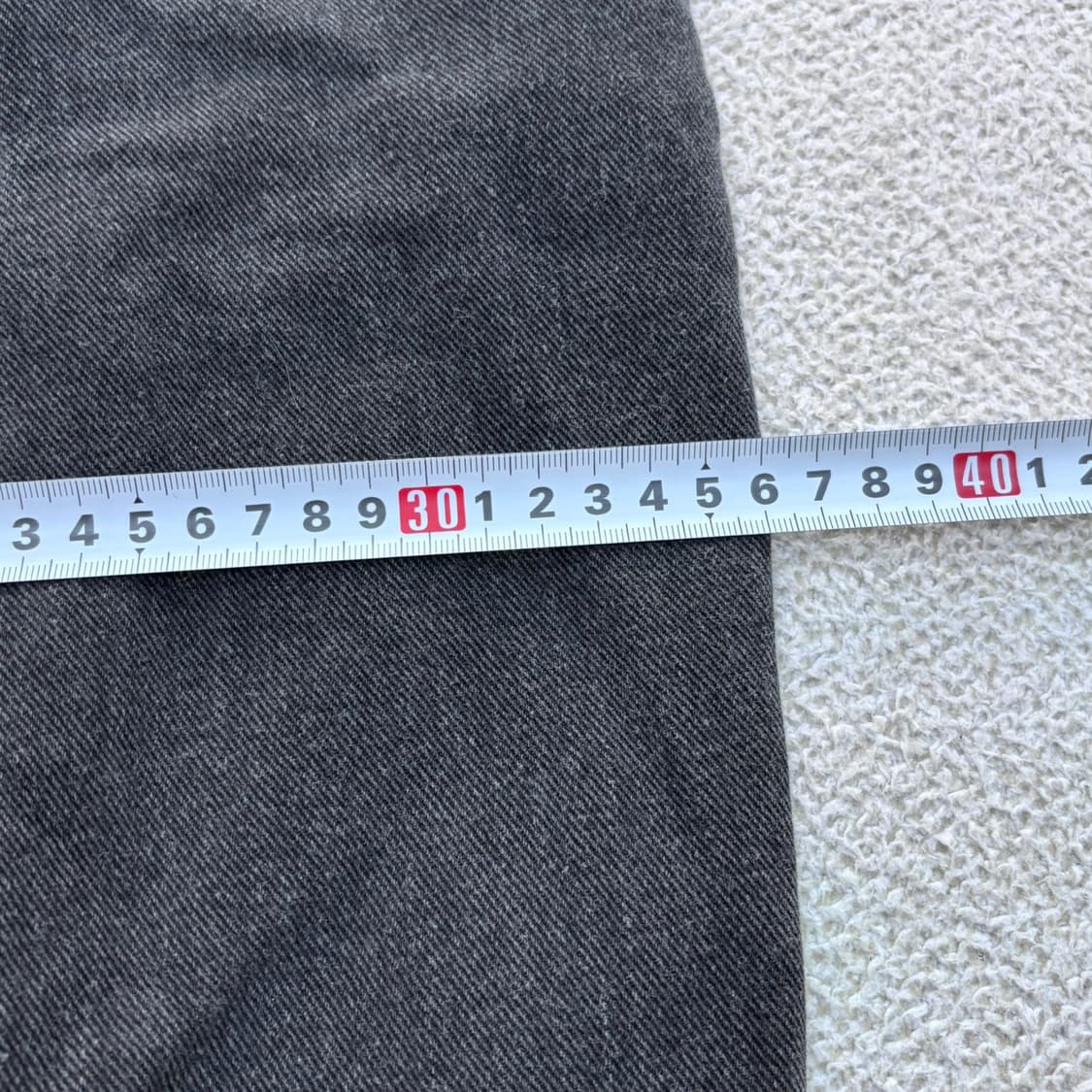 XL 신형 일꼬르소 남성 블랙 데님 팬츠 0527E2 상품이미지8