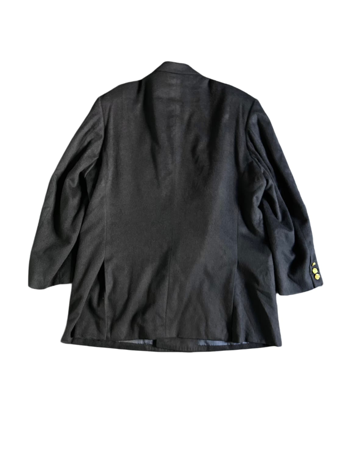 빈티지 100% 캐시미어 더블 브레스티드 네이비 금장 블레이저 상품이미지10