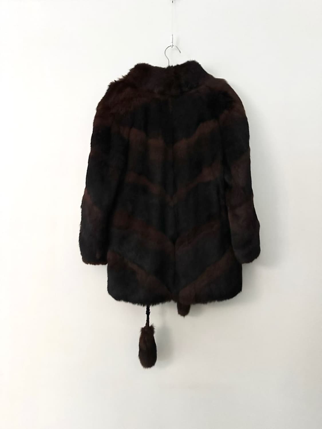 퍼 저켓, Stripe warm fur jacket  상품이미지10