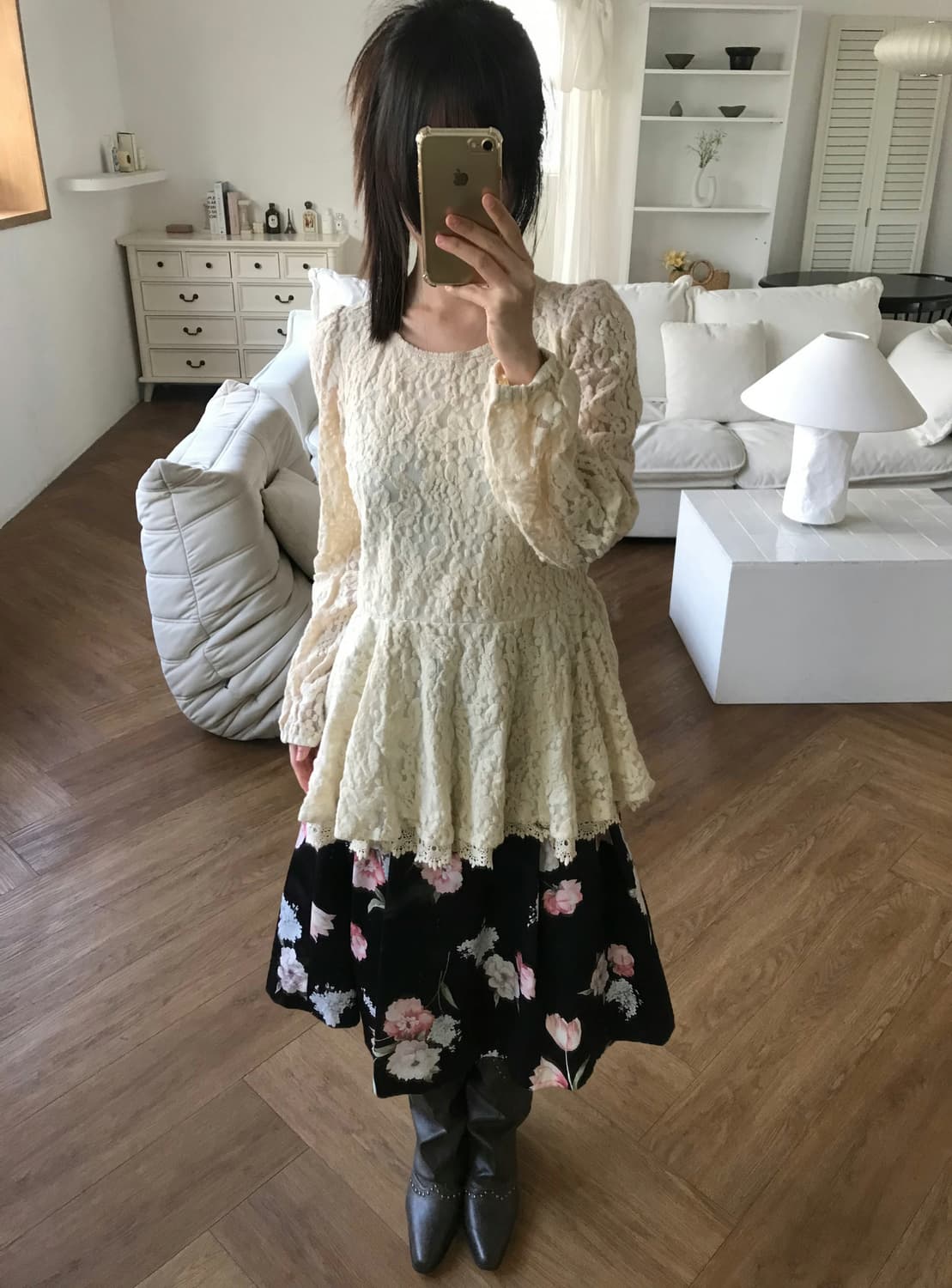 vintage lace blouse 상품이미지2