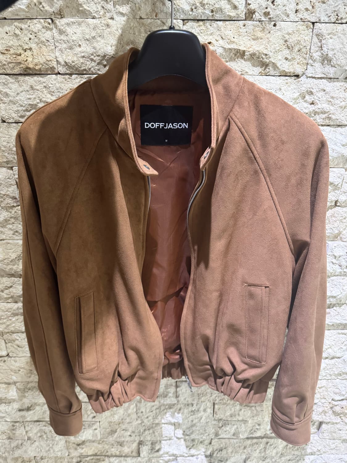 도프제이슨 풀업 스웨이드 해링턴 자켓 M 상품이미지1