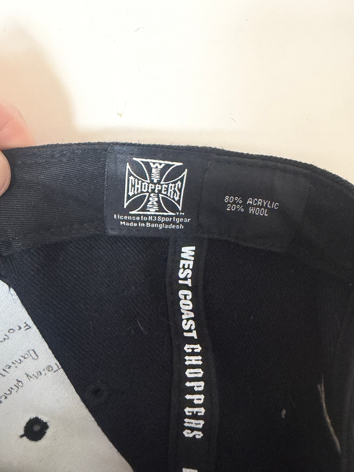 웨스트코스트차퍼 아이언크로스 6패널 캡 상품이미지5