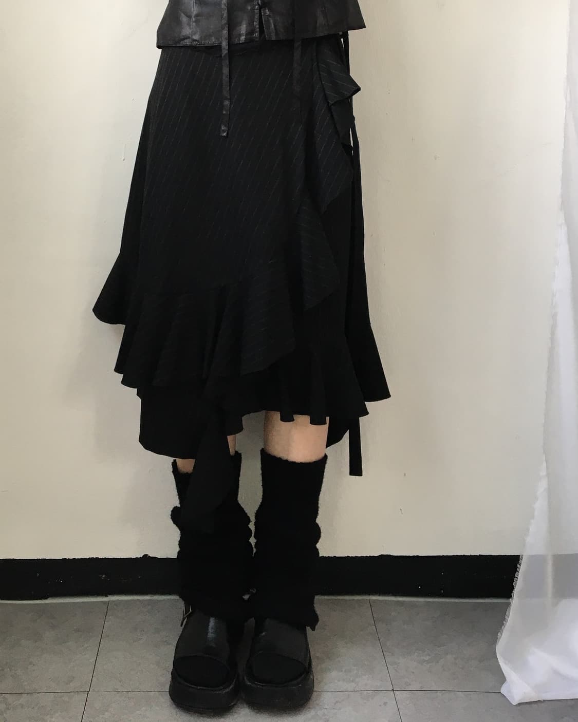 Jw Anderson Uniqlo ruffle skirt 상품이미지5