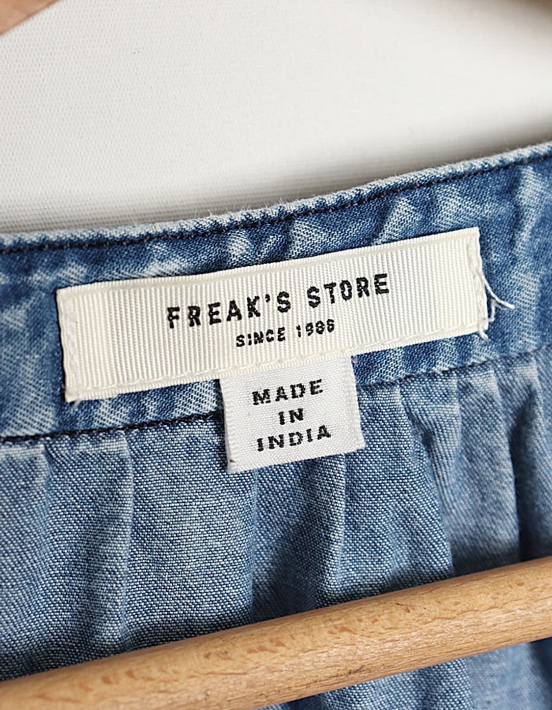 FREAK'S STORE Embro Denim One-Piece 상품이미지6