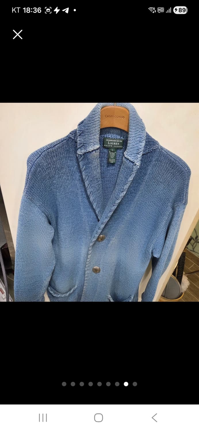 폴로 랄프로렌 핸드메이드 가디건 상품이미지8