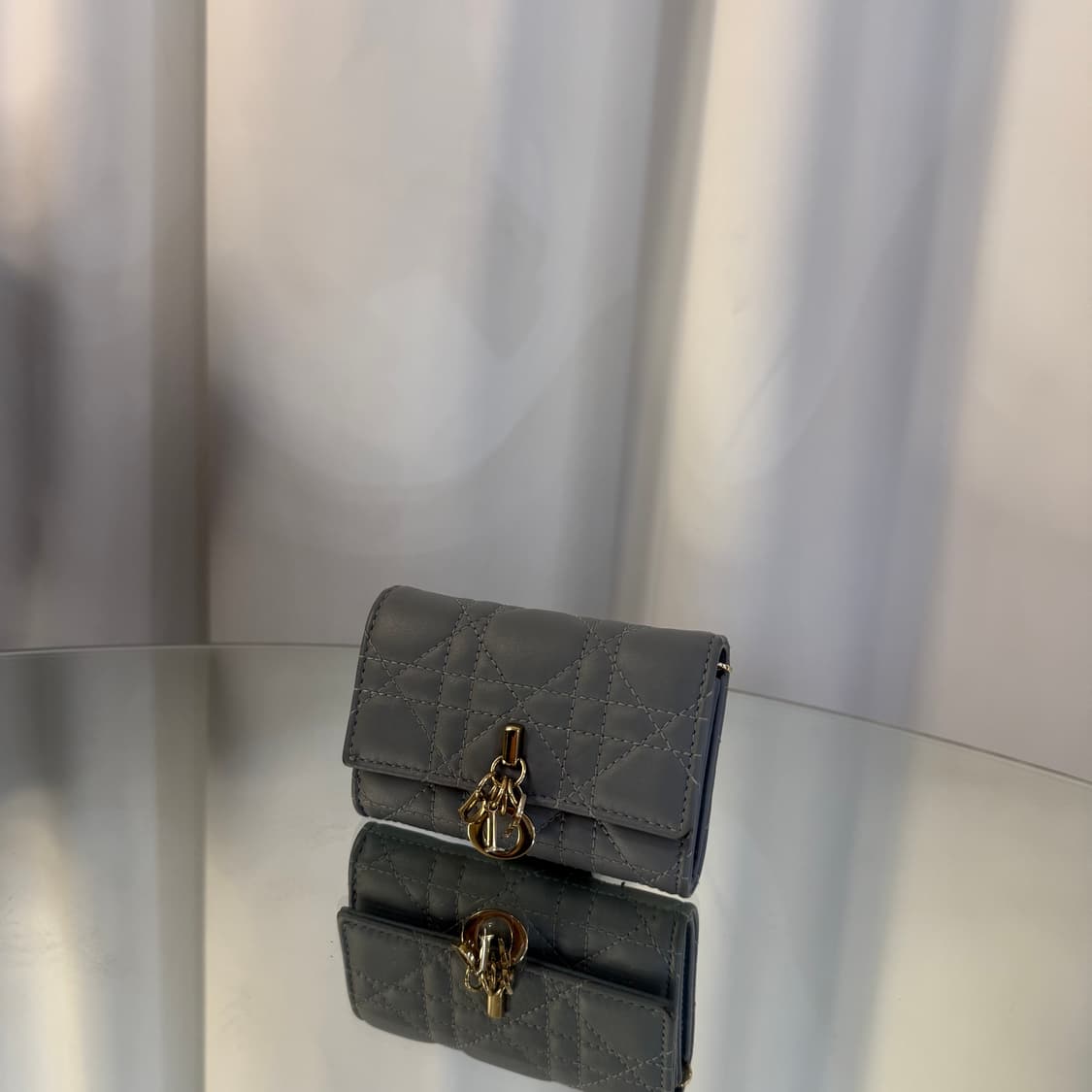 [정품] 디올 까나쥬 마이 디올 글리신 반지갑 S0966ONMJ 상품이미지3