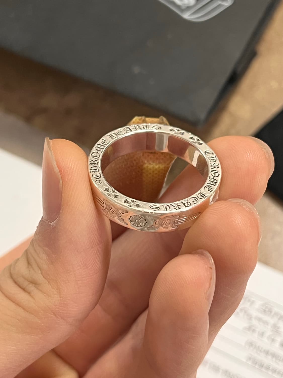 크롬하츠 스페이서 대거링 6mm 24호 황금사이즈 풀구성품 상품이미지4