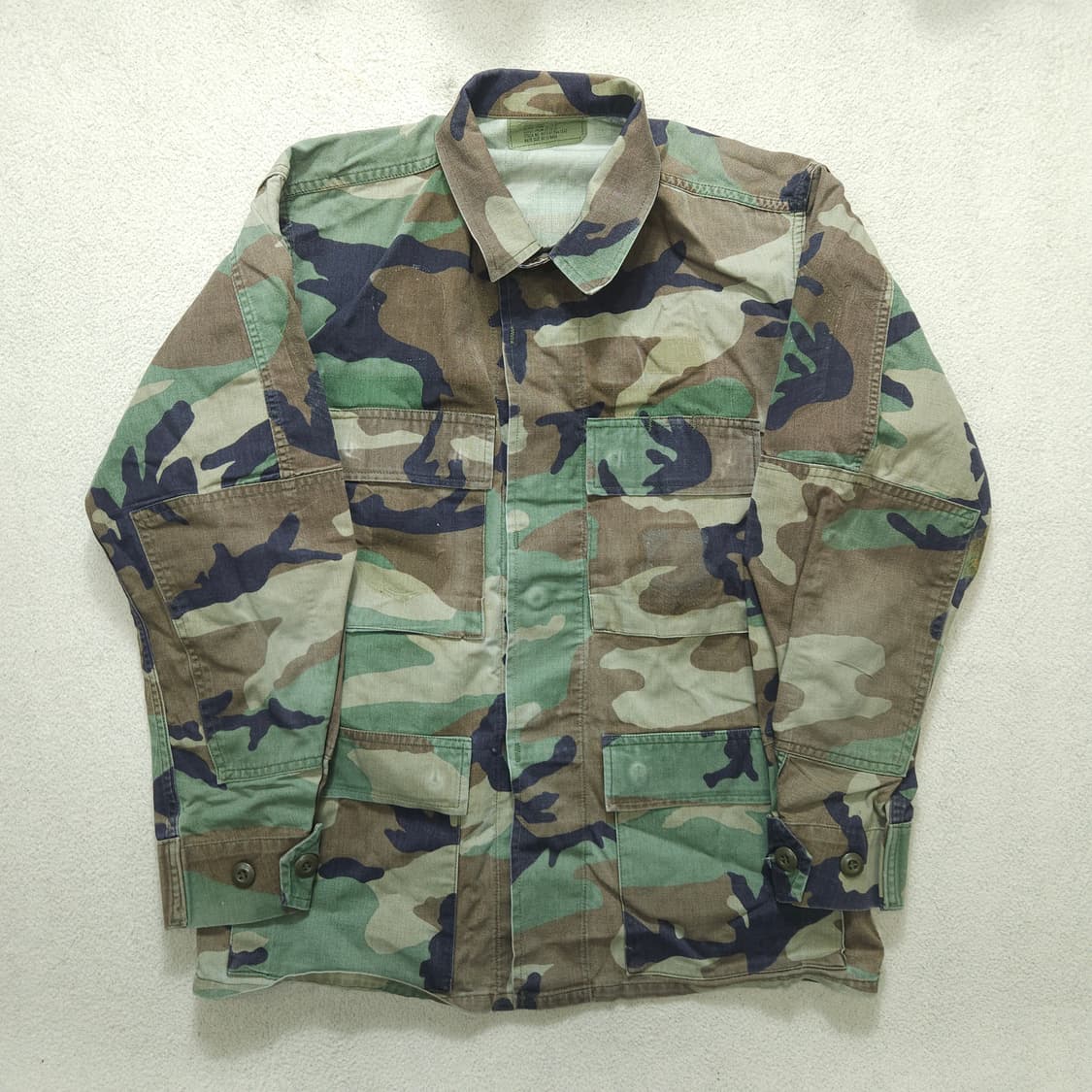 미군 우드랜드 bdu 자켓 S S 상품이미지2