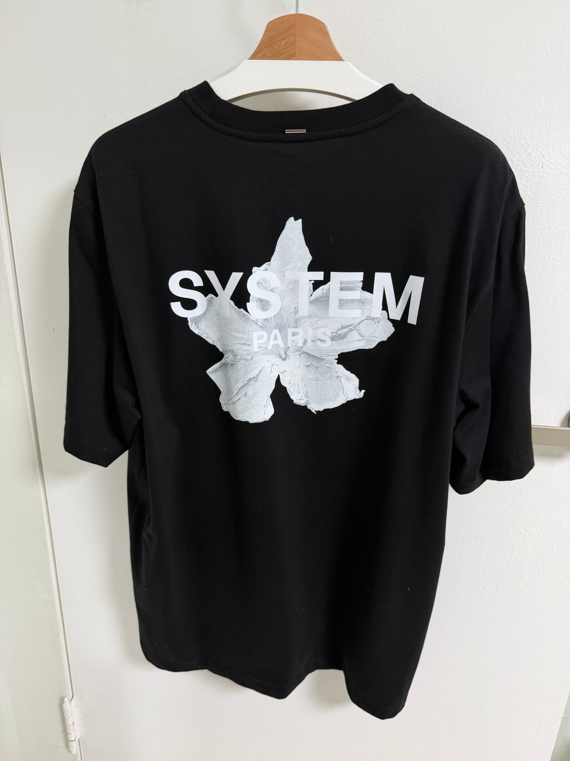 시스템옴므 반팔티셔츠 블랙 상품이미지2