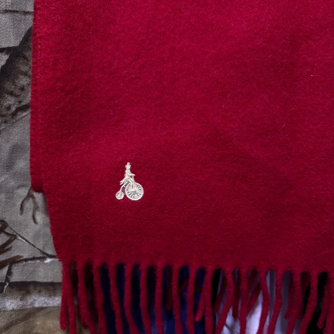 빈폴 레드 캐시미어 머플러 상품이미지2