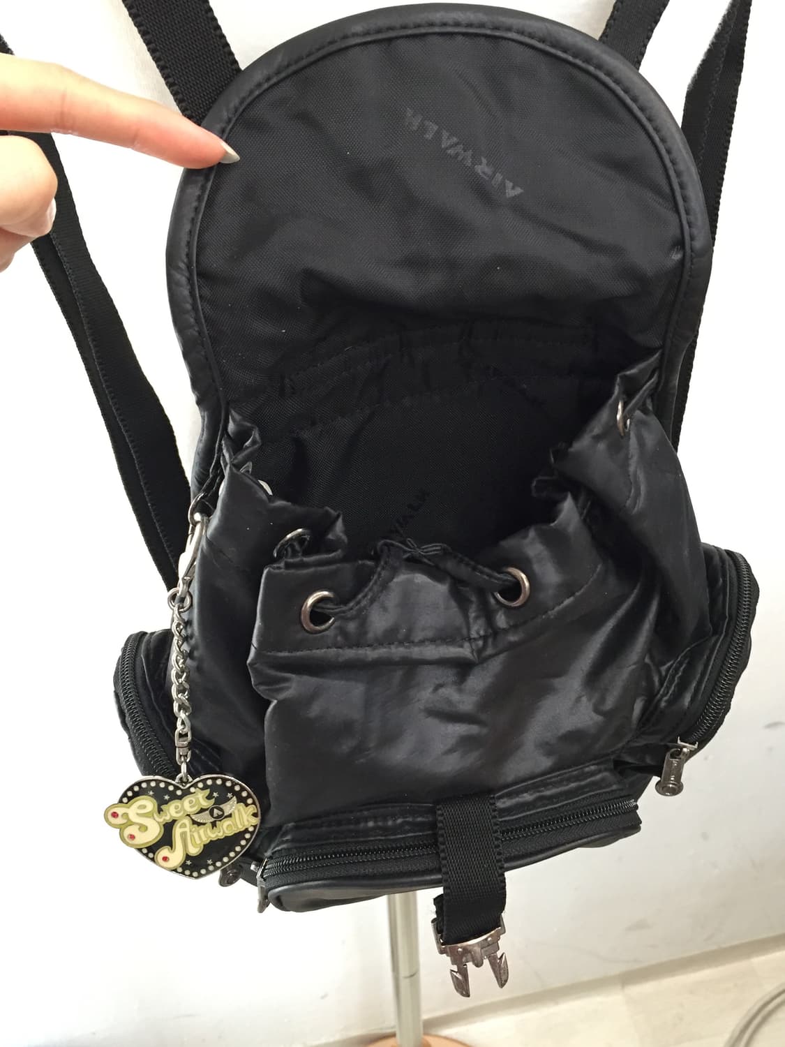 빈티지 키링 미니 백팩 상품이미지5