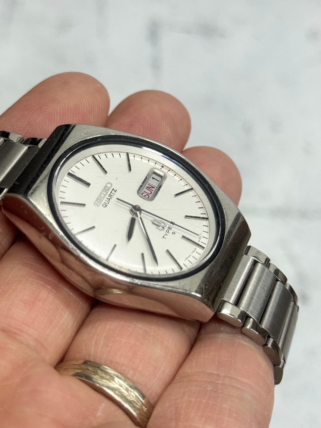 70s 빈티지 세이코 타입 II 쿼츠 상품이미지4