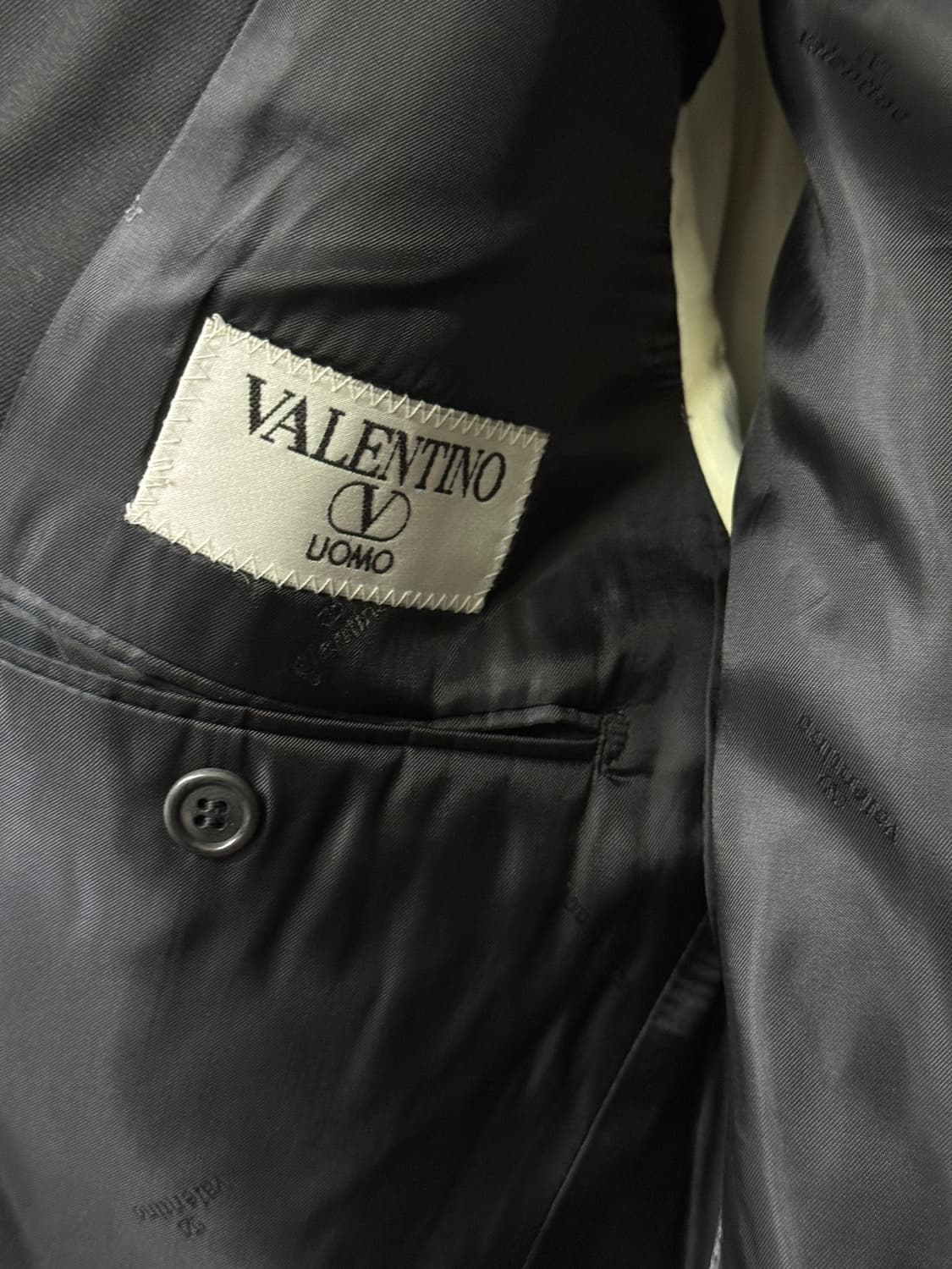 Valentino 블랙 블레이저 상품이미지1