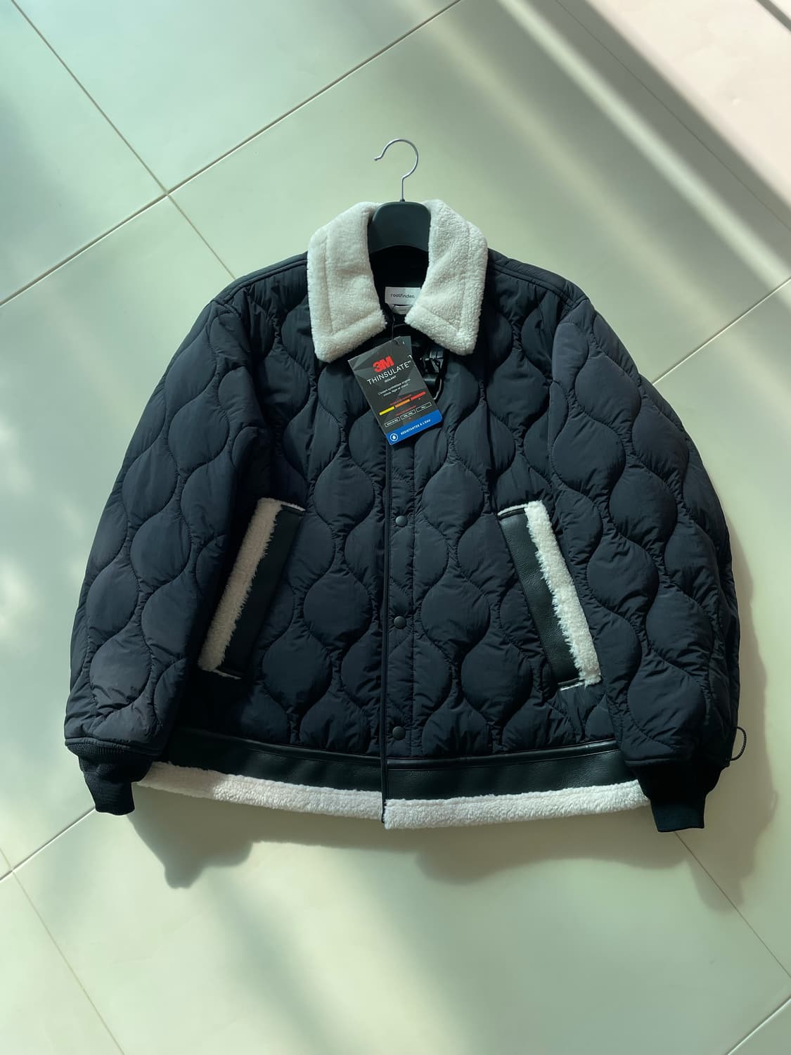 루트파인더 사려니 퀼팅 퀼티드 자켓 점퍼 L 새상품 파인더 상품이미지2