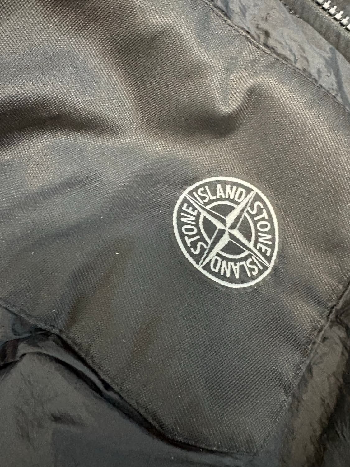 스톤아일랜드 크링클랩스 패딩 17fw 블랙 m 상품이미지8