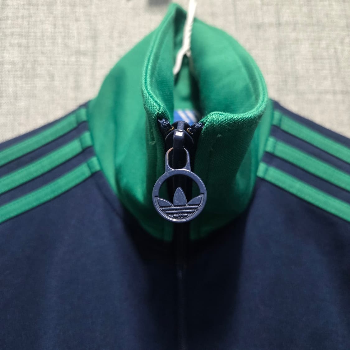 아디다스 파이어버드 유로파 네이비/그린  트랙탑 져지  상품이미지4