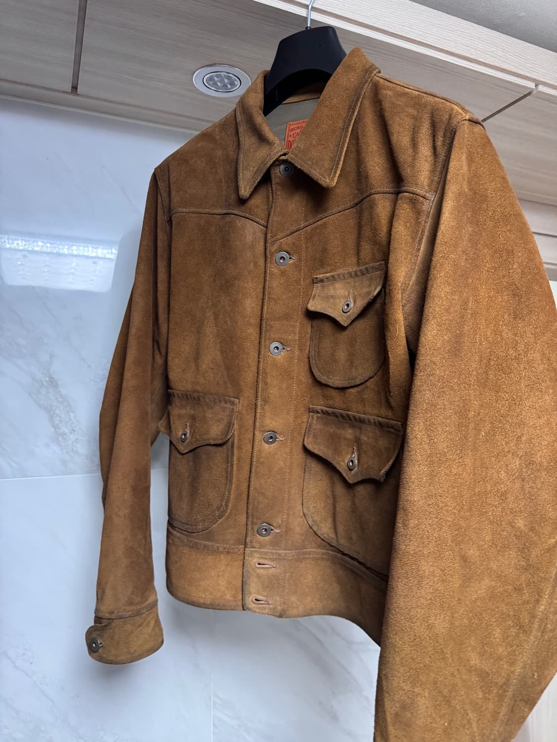 rrl 러프아웃 스웨이드 M사이즈 판매/교환 상품이미지1