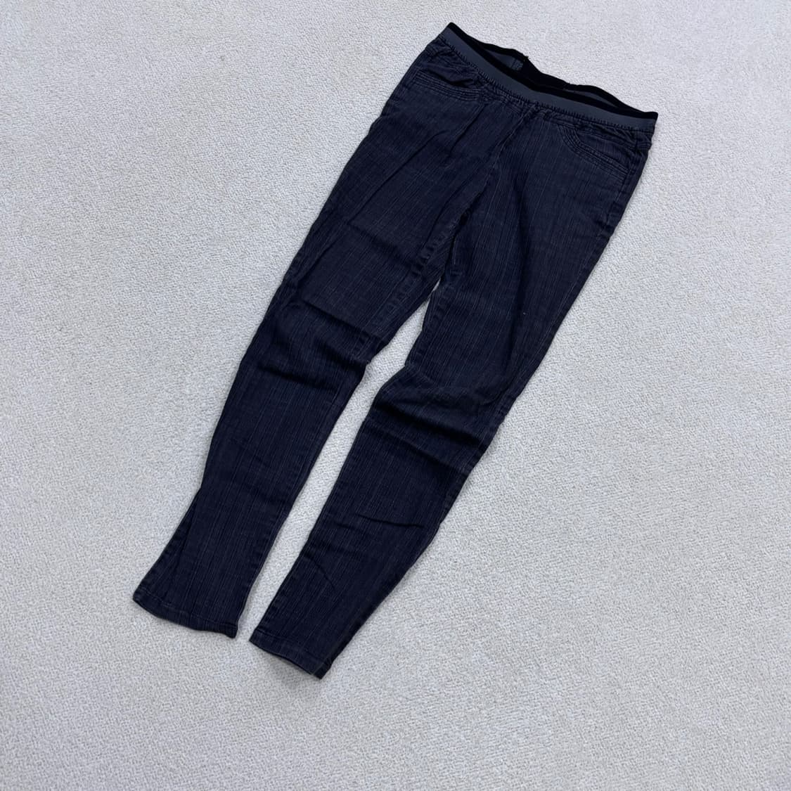 실측확인 빈티지 데님 레깅스 0403E 상품이미지1