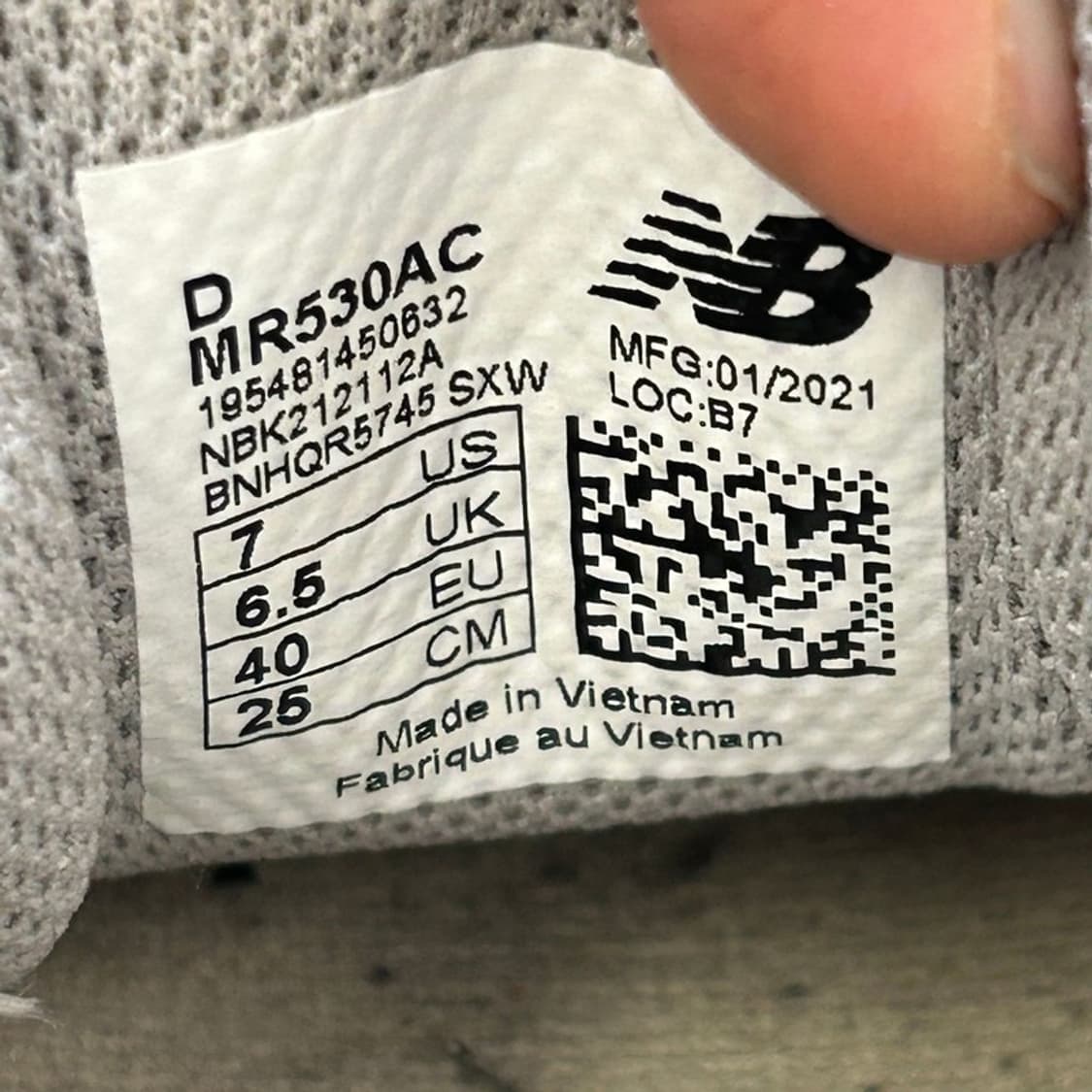 뉴발란스 530 화이트 오렌지 250 상품이미지7