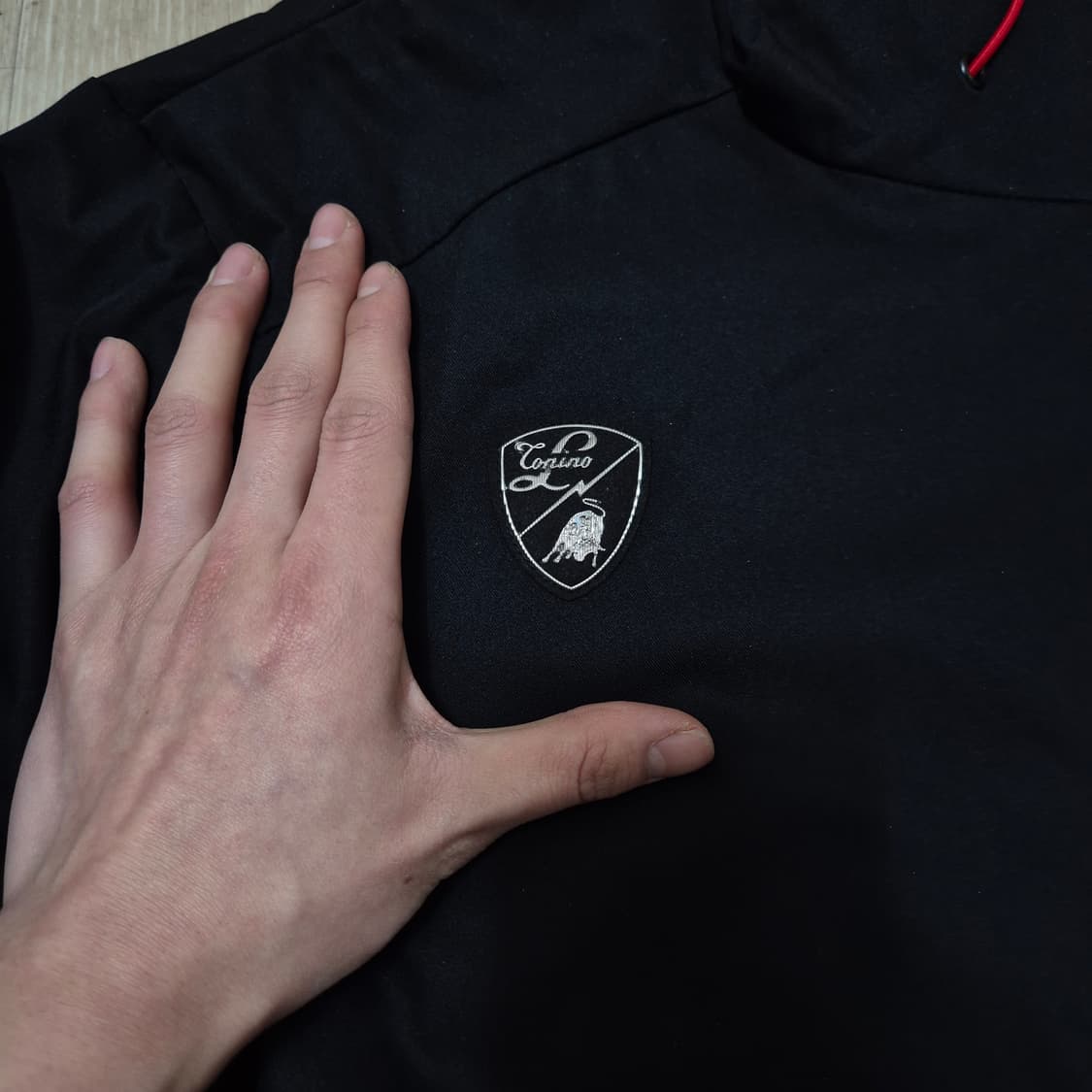 토니노X람보르기니 후드 바람막이 자켓 L(100) 상품이미지4