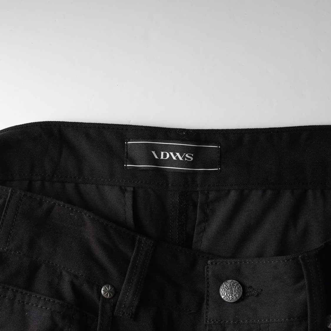 아이돈워너셀 입체 포켓 커브드 와이드 카고 팬츠 블랙 상품이미지6