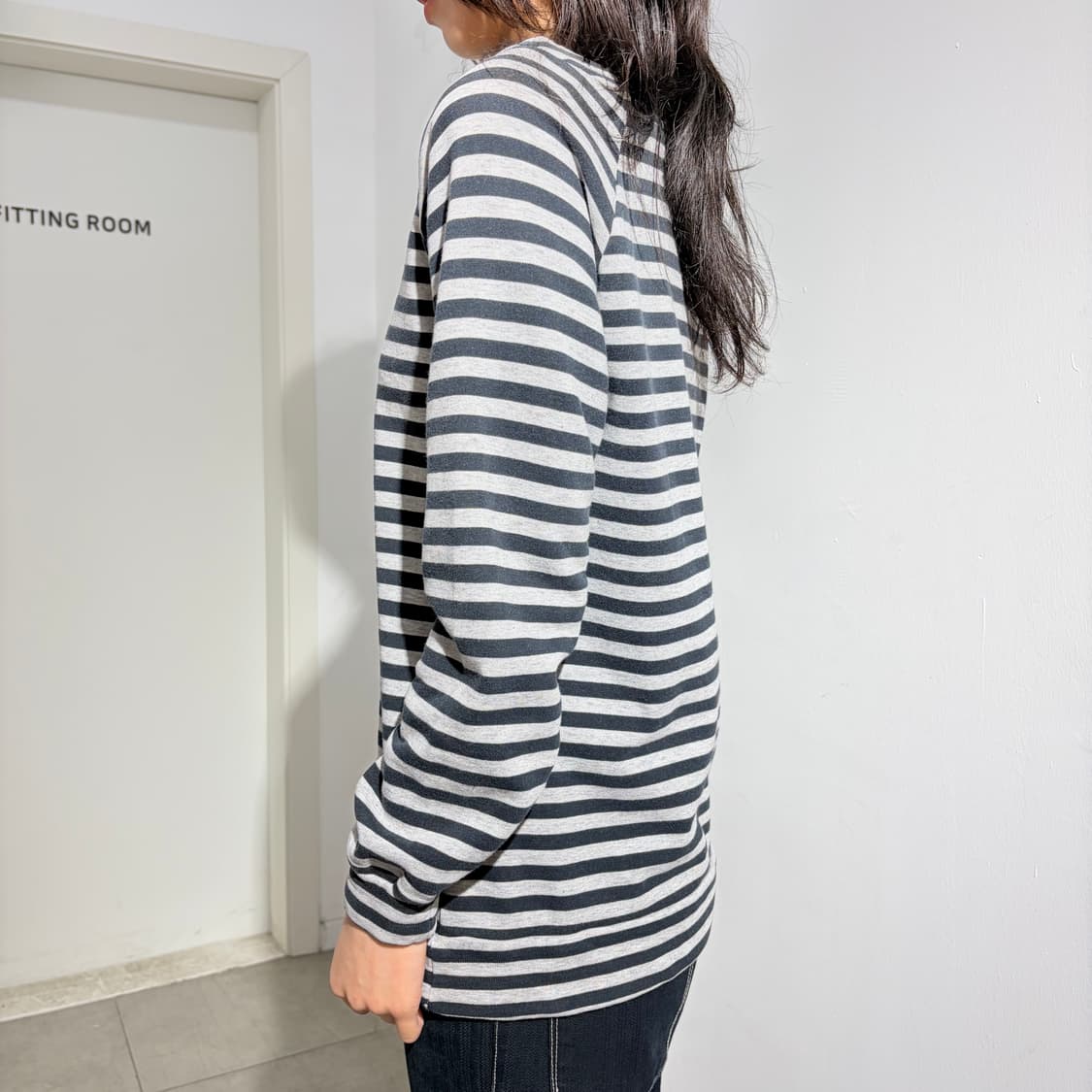 BEAMS BOY 빔즈 보이 스트라이프 티셔츠 맨투맨 상품이미지4