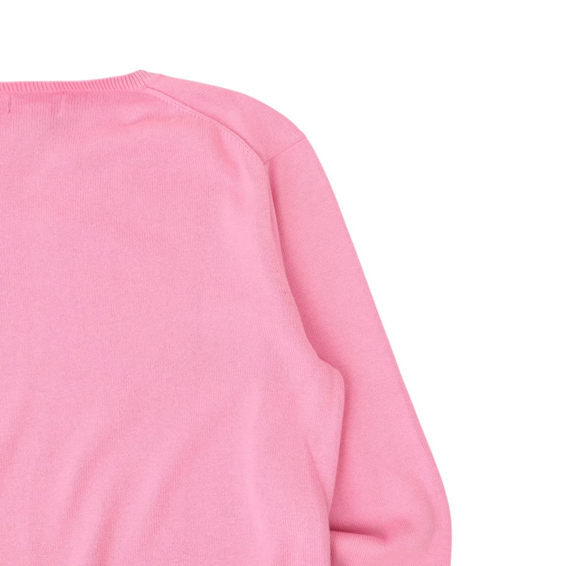 폴로 랄프로렌 라이트 핑크 코튼 브이넥 니트 상품이미지6