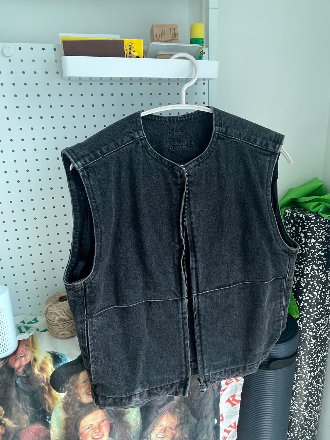 누마레 ee Washed denim vest 상품이미지4