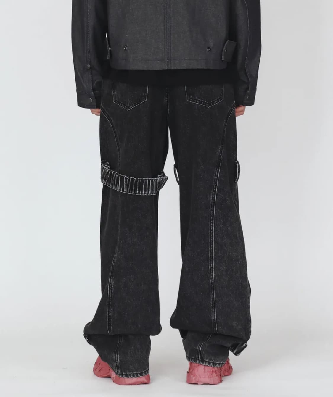 애드오프 모션 스트랩 데님 팬츠 청바지 50 상품이미지2