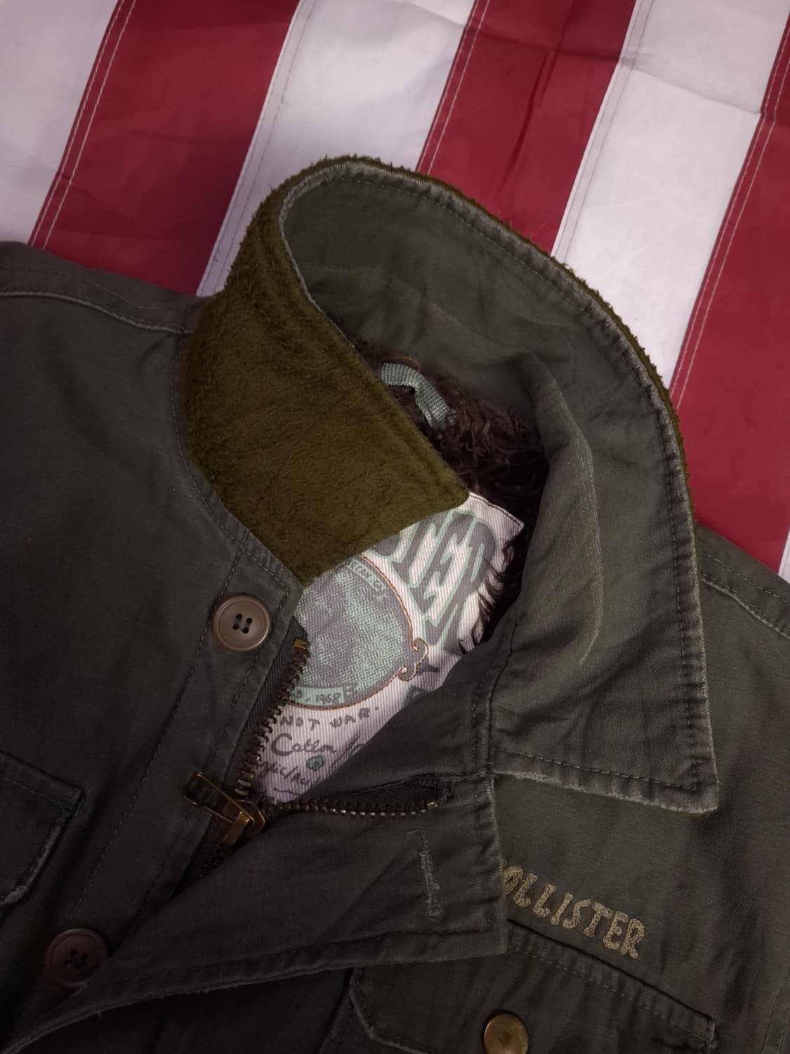 오리지날 홀리스터 쉐르파 덱자켓 상품이미지9