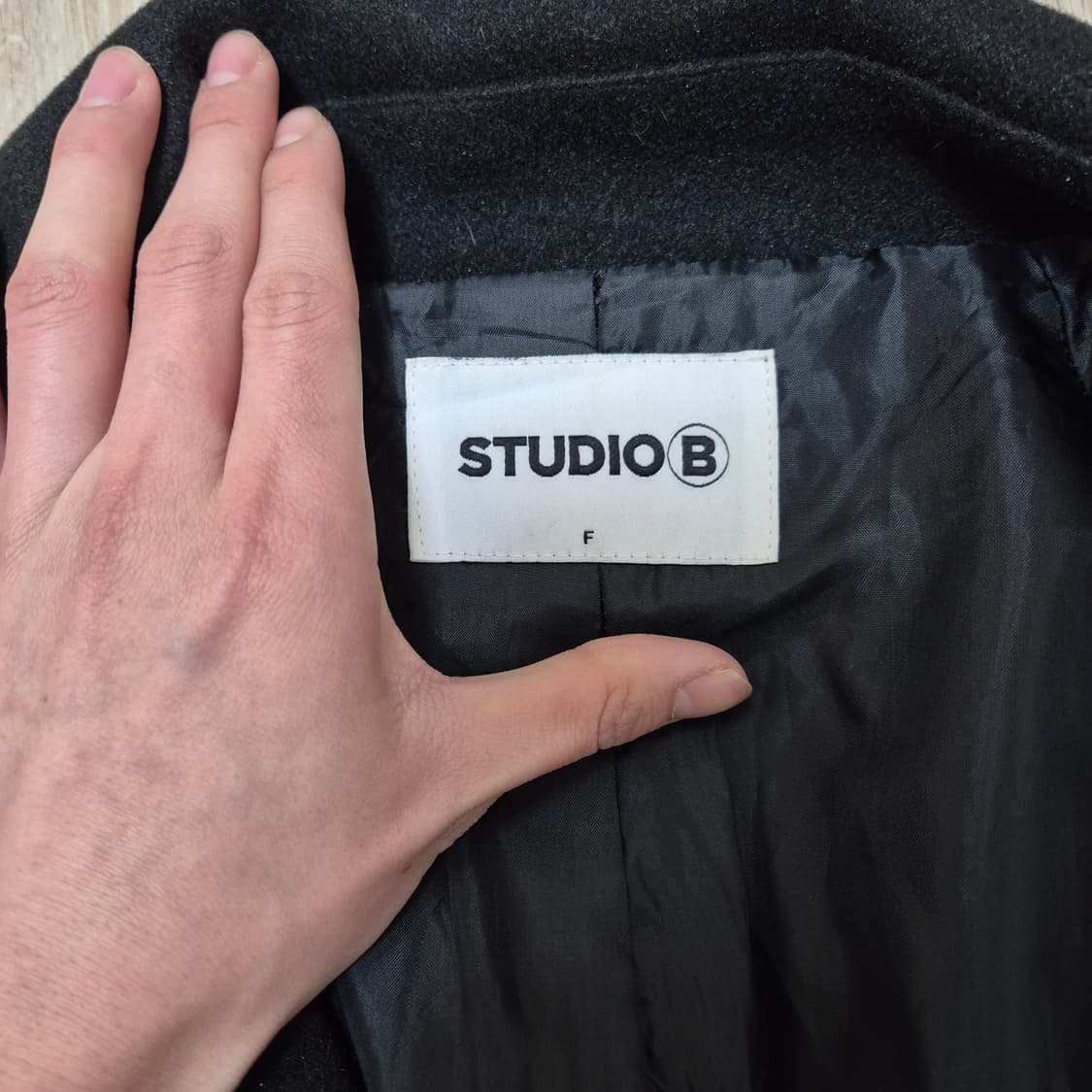 스튜디오 B 벨티드 더블코트 F(FREE) 상품이미지5