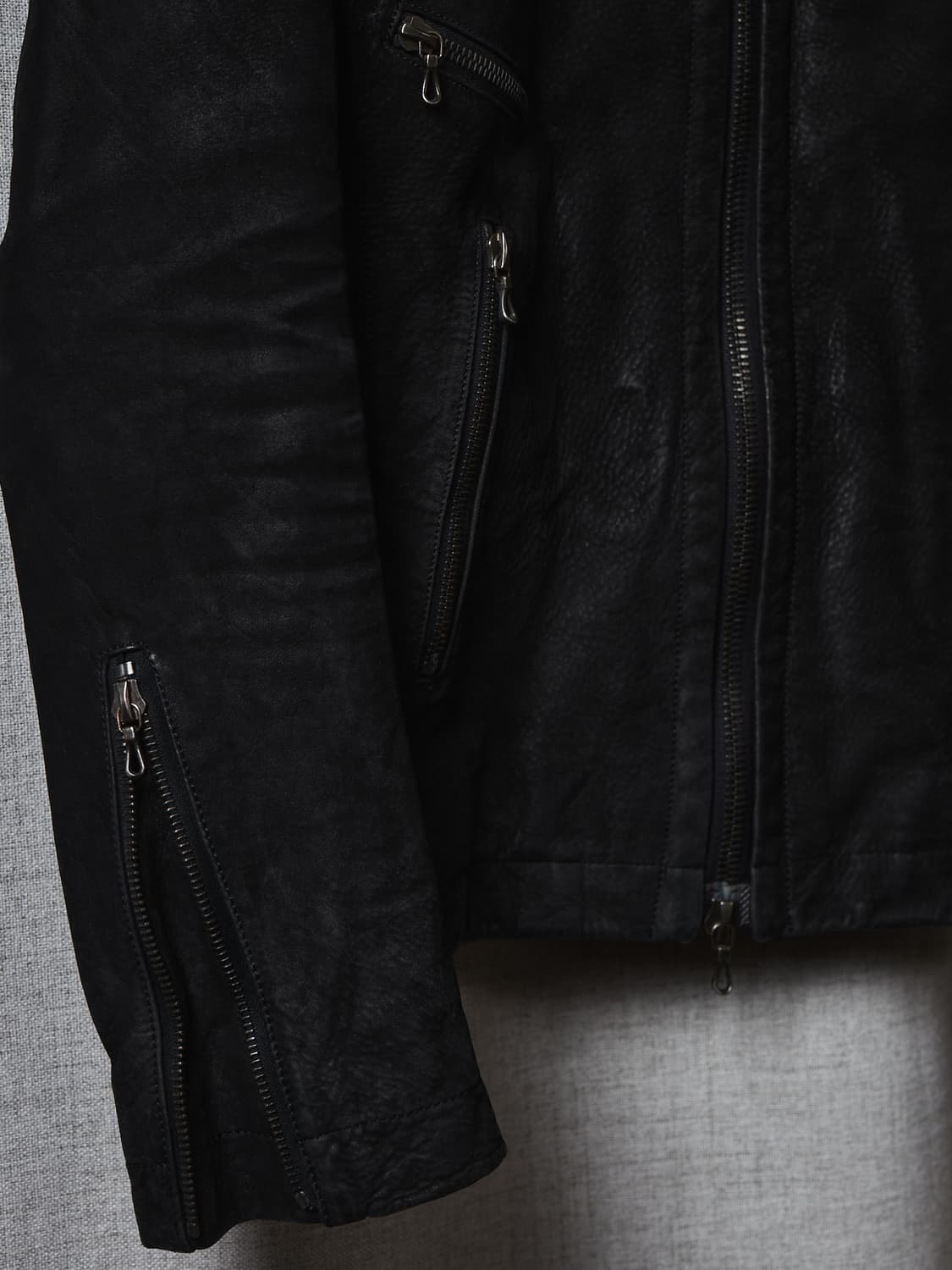 Julius SS 08 레더 자켓 상품이미지4