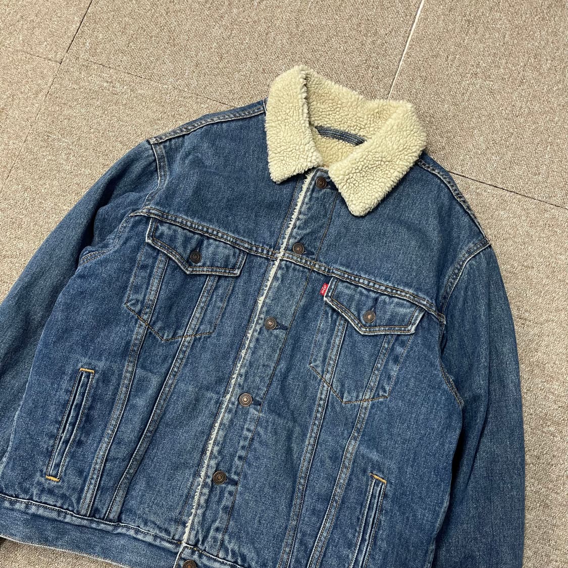 리바이스 양털 데님자켓 상품이미지3