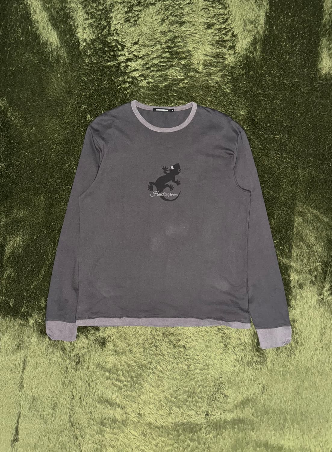 [4] Hatchingroom 해칭룸 리자드 링거티 롱슬리브 챠콜 상품이미지1