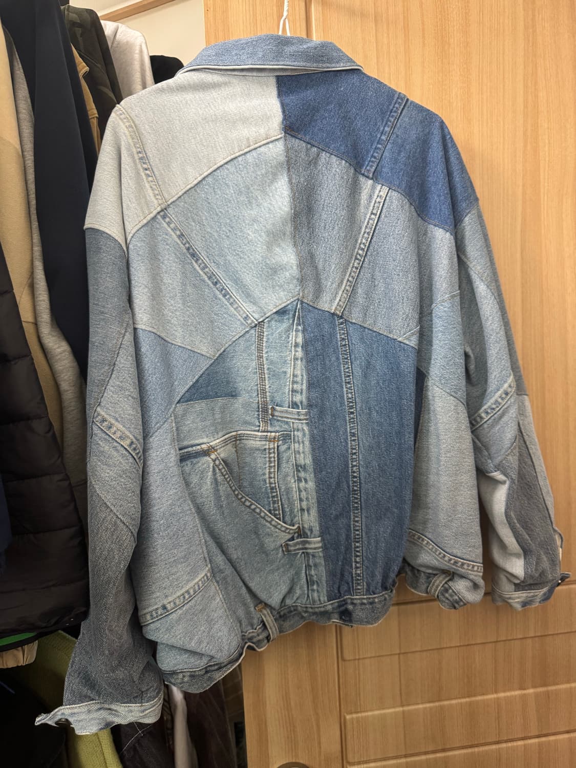 칼하트 데님 패치워크 자켓 상품이미지2
