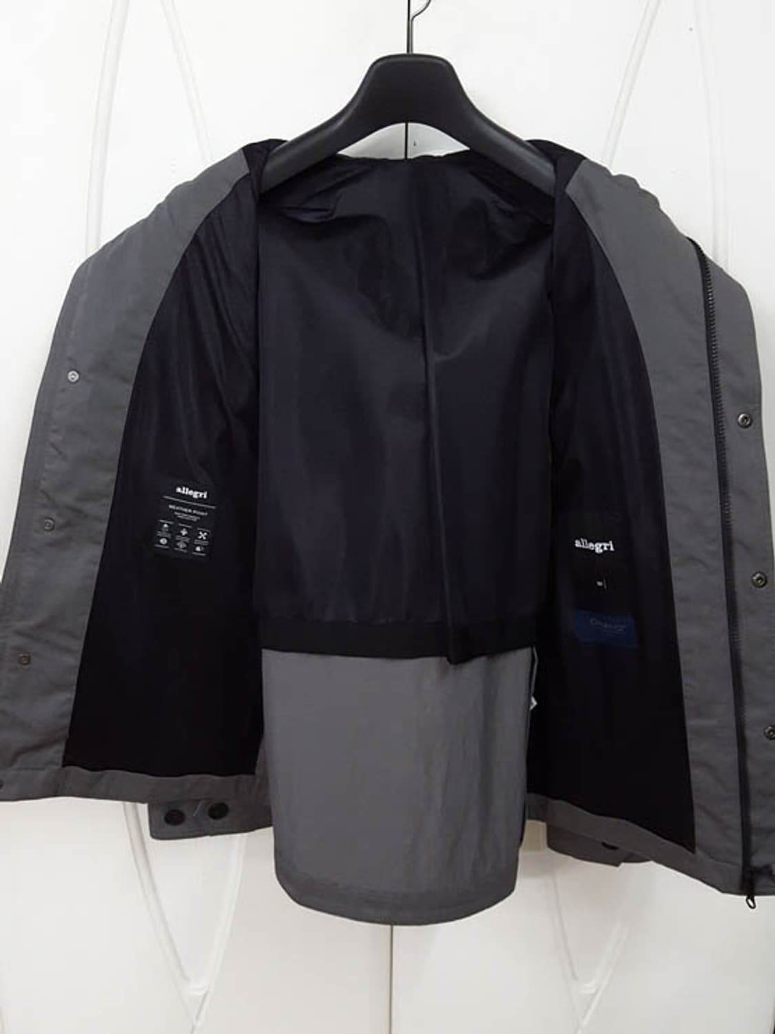 알레그리 남성 그레이 코튼 자켓 100 상품이미지6