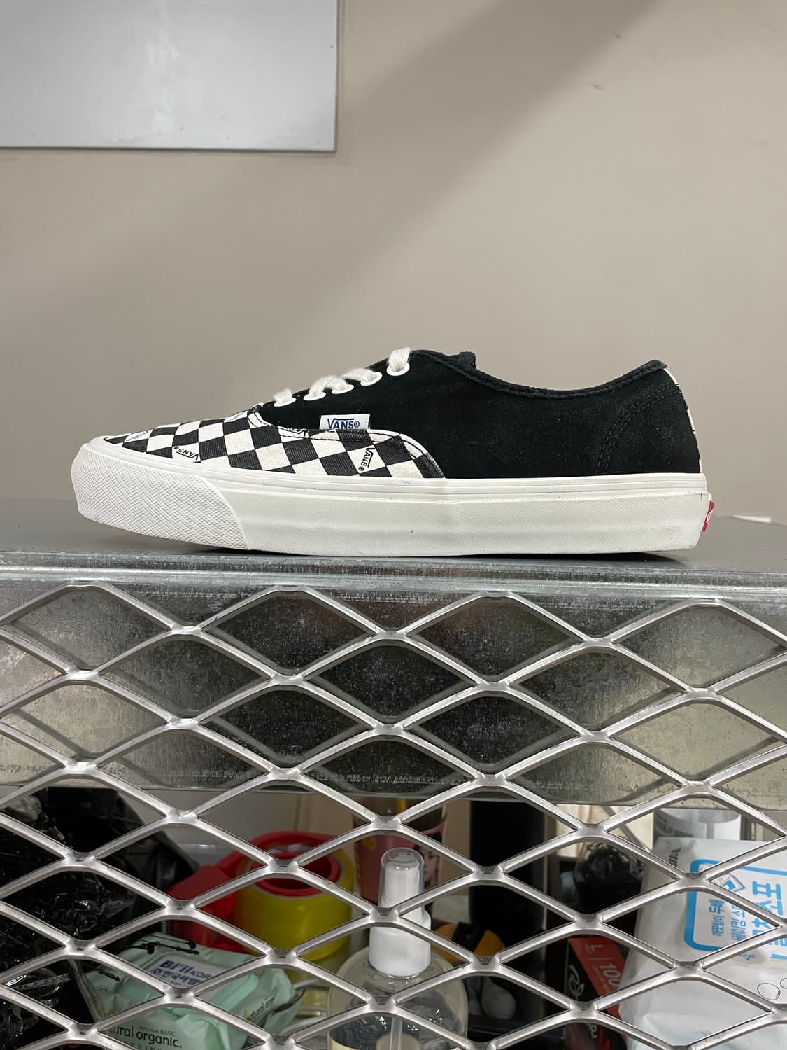 반스 볼트OG 어센틱 블랙 체커보드 토 275 (gr-4219) 상품이미지1