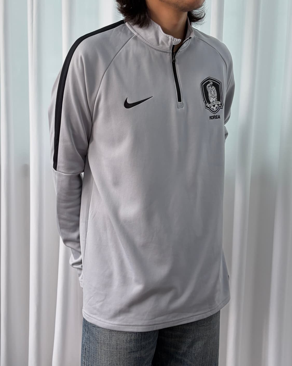 [2XL]나이키 18-20 대한민국 국대 코치 드릴탑 상품이미지3