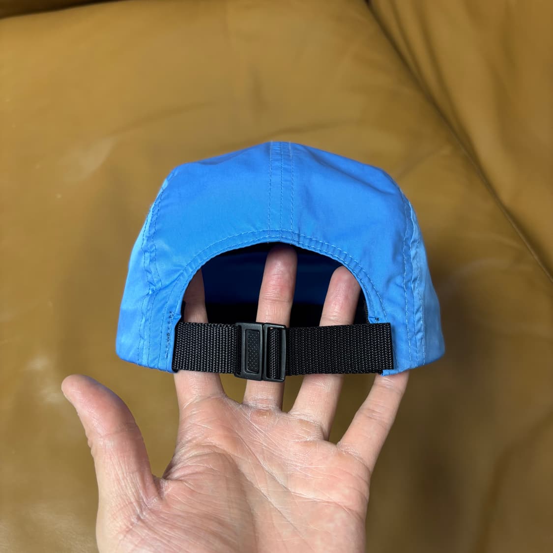 슈프림 캠프캡 모자 박스로고 로얄 블루 상품이미지7