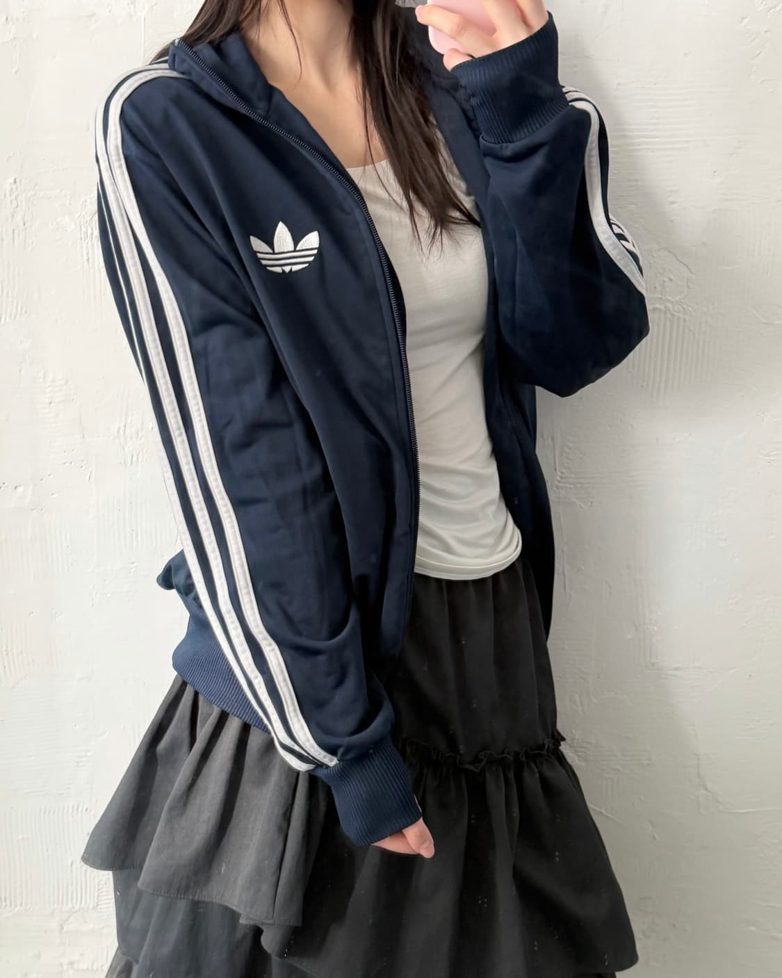 Adidas 아디다스 네이비컬러 파이어버드 트랙탑 상품이미지3