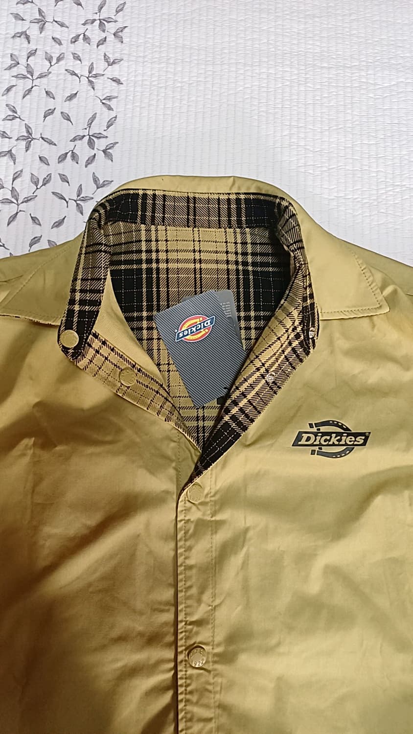 디키즈 미사용 셔츠형양면자켓 L 가슴60 기장77 상품이미지4