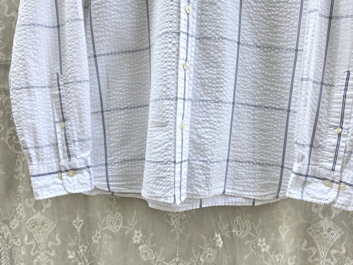 브룩스 브라더스 레드 플리스 시어서커 원단 상품이미지3