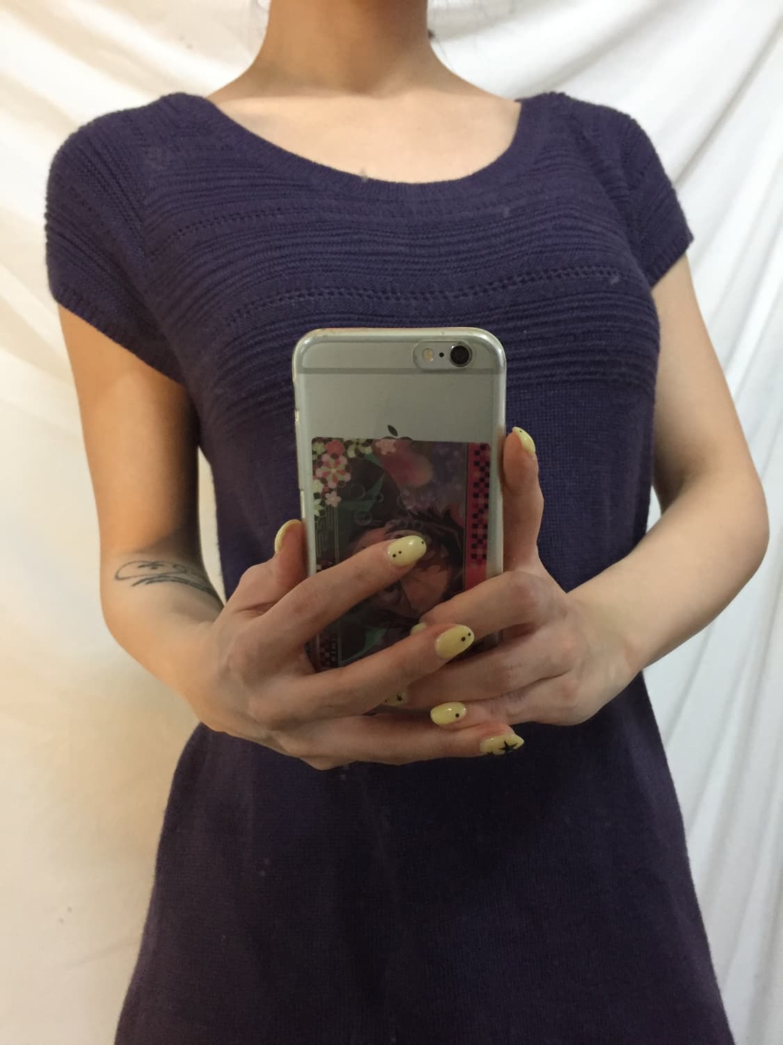 레이어드 보라 원피스 상품이미지8