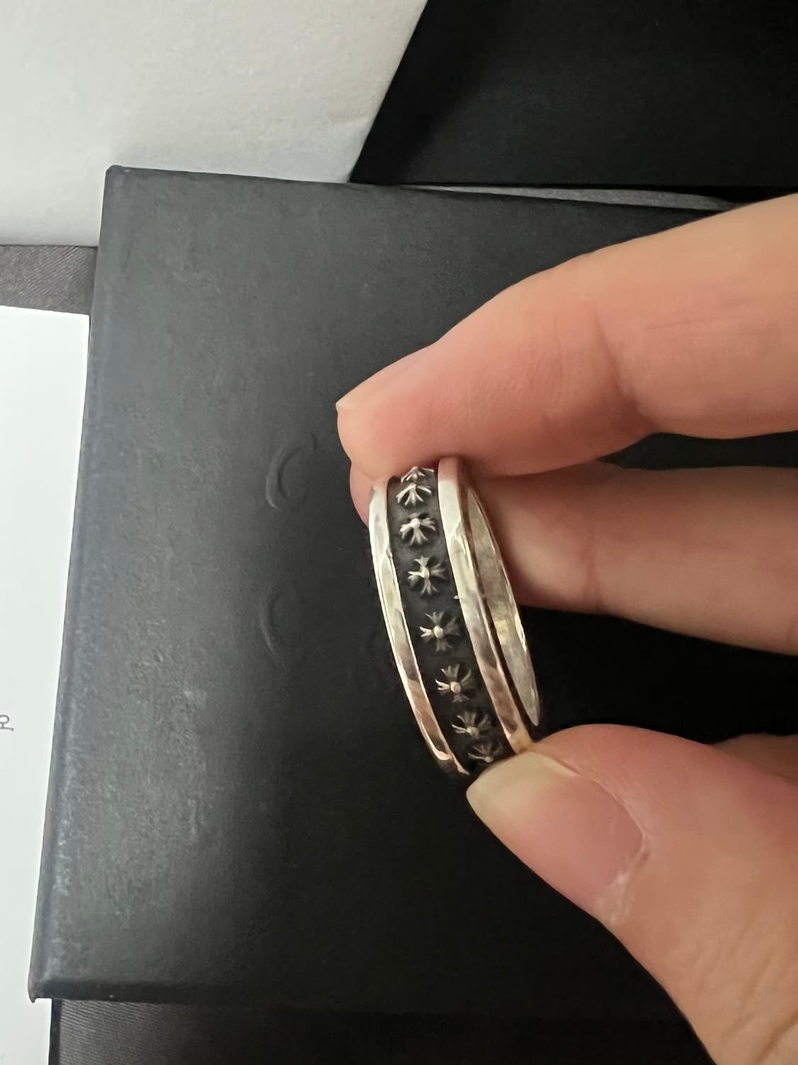 [20호] 크롬하츠 미니플러스링  상품이미지5