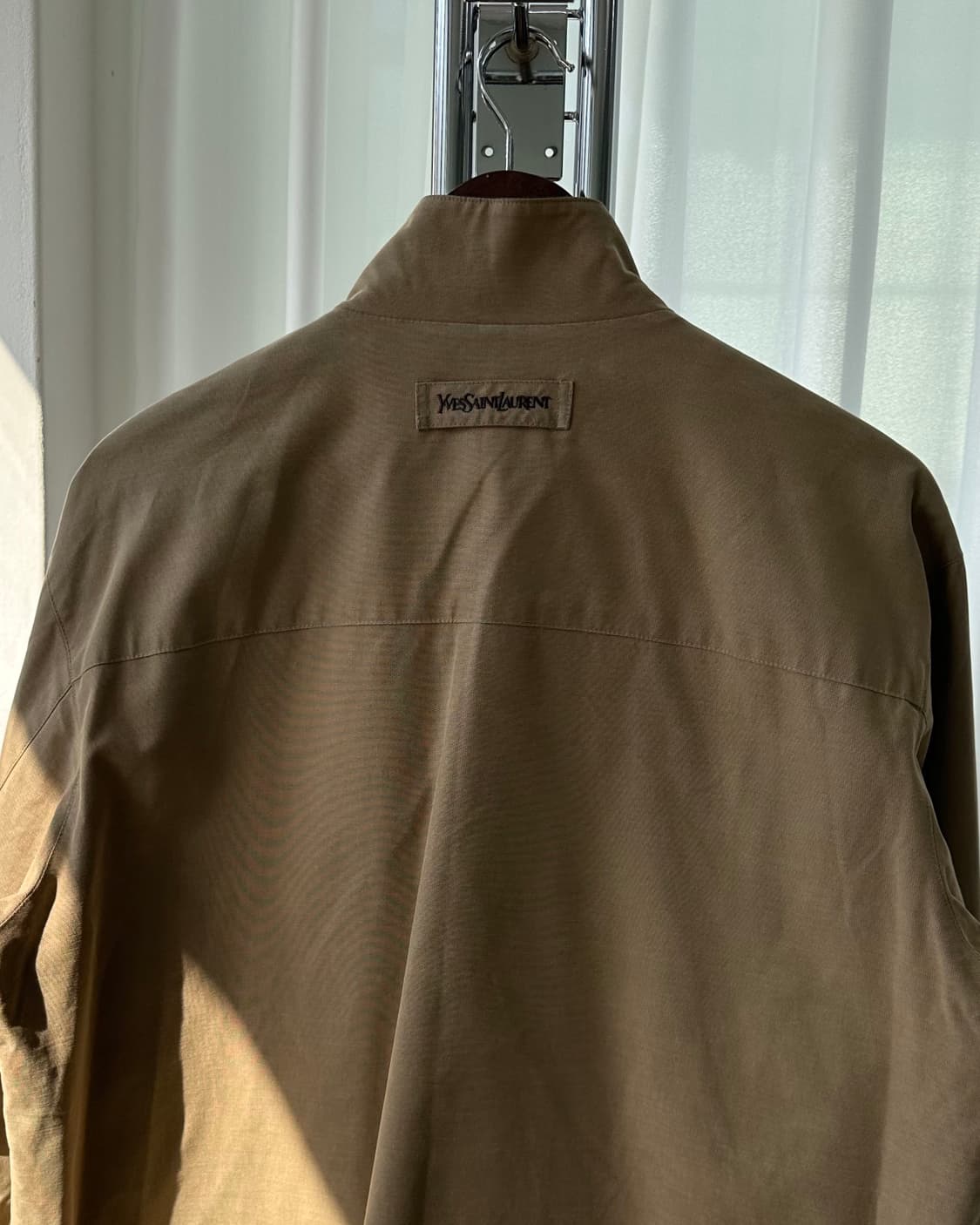 [L]입생로랑 YSL 90s 클래식 블루종 자켓 상품이미지3