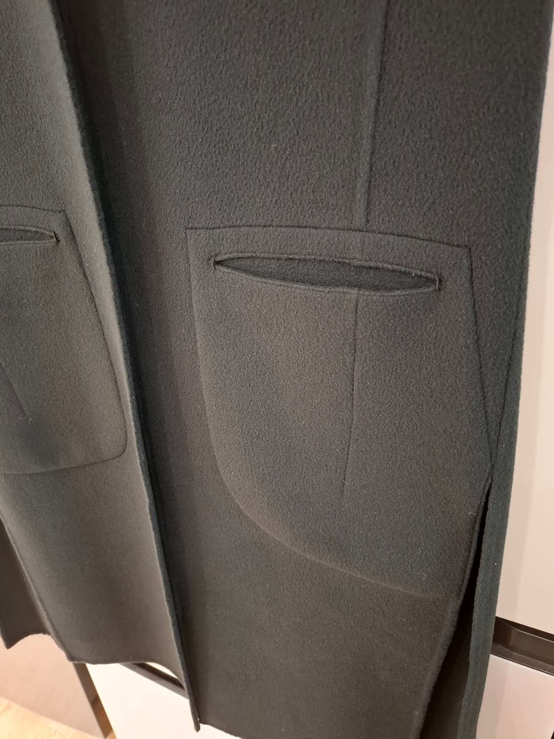 SYSTEM 울 캐시미어 베스트 상품이미지3