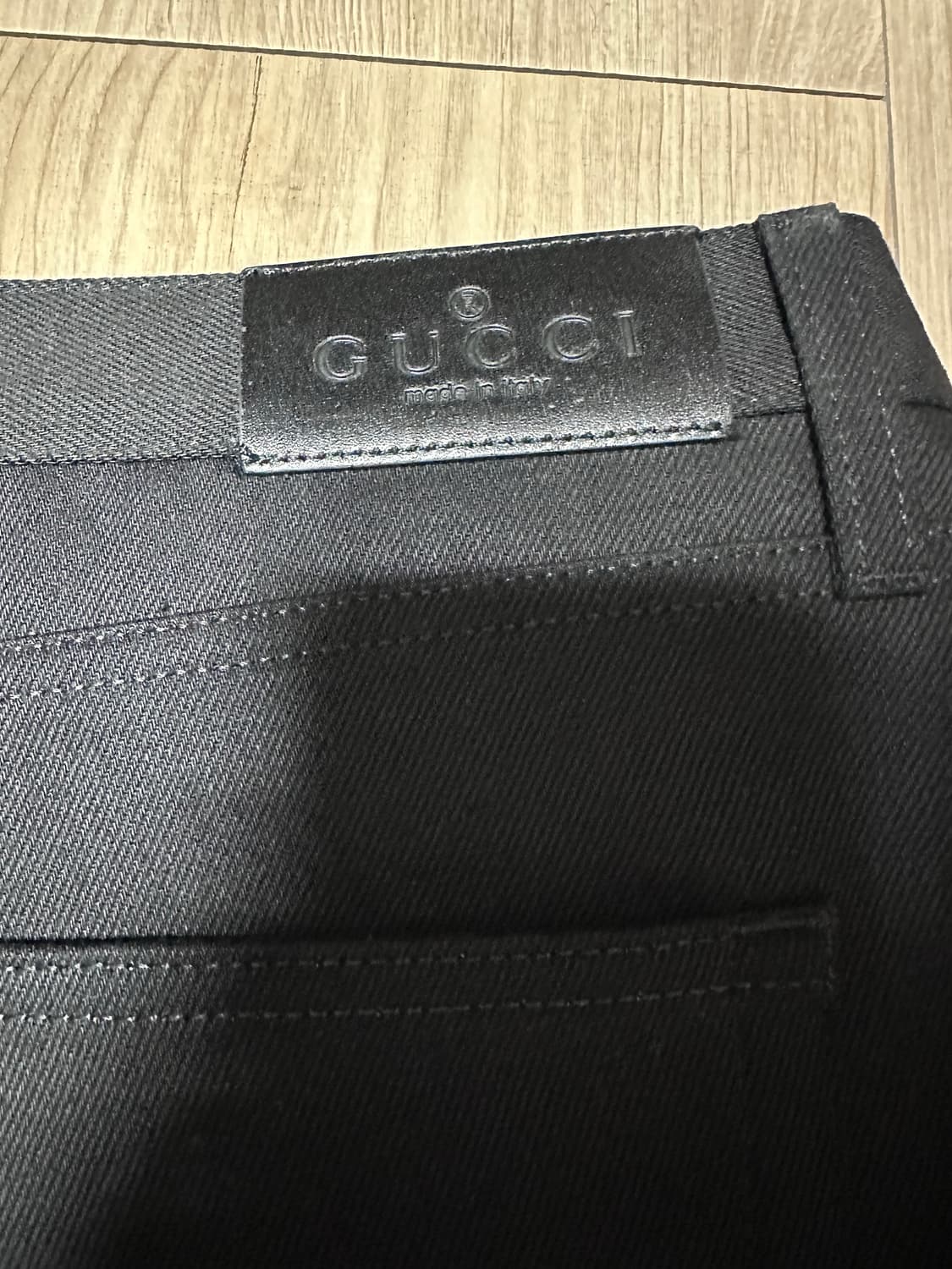 구찌 홀스빗 데님 팬츠 블랙 38 by 뎀나 상품이미지6