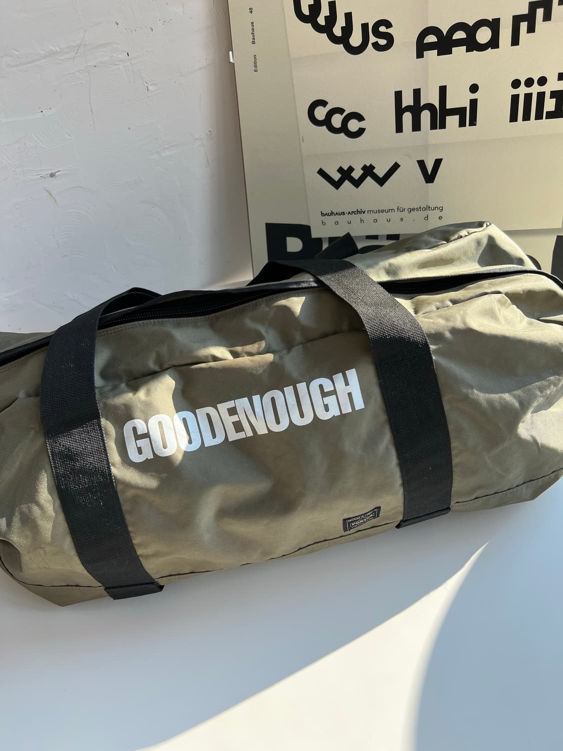 GOODENOUGH X PORTER boston bag 상품이미지1