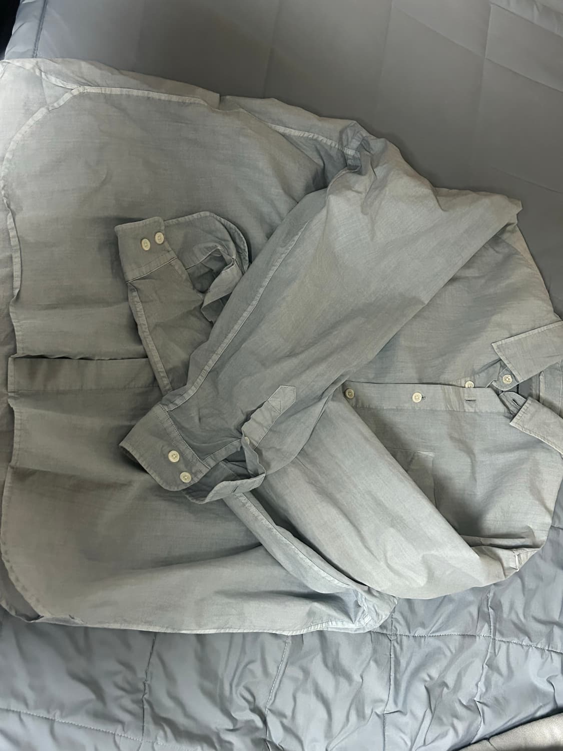 인더로우 빈티지 다이 셔츠 (bleached sox) 2사이즈 상품이미지2